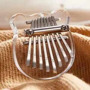 아크릴 8음계 미니 칼림바 유리칼림바