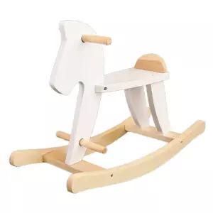 원목 흔들목마 조카선물 유니콘 시소 어린이집 의자 흔들 말 카페 우드 완구 실내