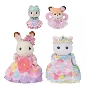 실바니안 패밀리 플라워 프린세스 세트 인형 피규어 장난감 실바니안패밀리 실바니안집 실바니안키링