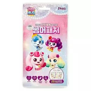 핑크퐁 아기상어 썸머 향 패치 18매입 외출 캠핑 여행 캐리어 유모차 자동차 가죽 방향제 x3SET(SH)