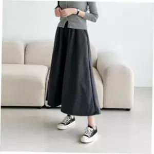 롱치마 데일리 플레어 여성 겨울 3컬러 골덴 코듀로이