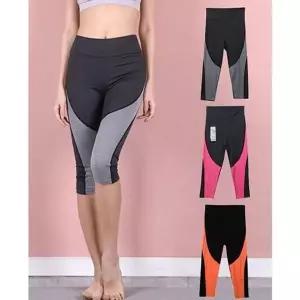 [JHQSXZW9_51IB]배색 7부 요가바지 GWM (29479700A)