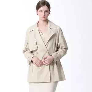 [리스트]드로스트링 하프 트렌치코트  택가격  278000원 _P358993138