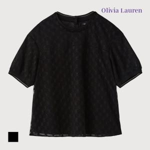 [올리비아로렌] 오버핏 레이스 블라우스_VOCNS4M5216