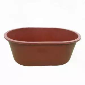 대용량 고무 다라이 타원형 다용도 목욕 대야 김장 세탁 왕타원 대