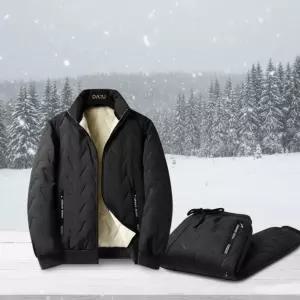 두툼한 융털 패딩 기모 바지 상하 세트 남성 여성 트레이닝 복