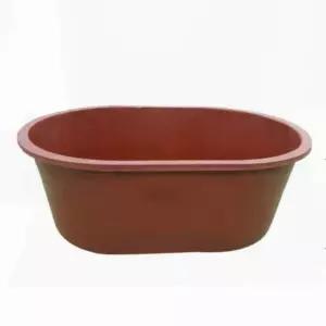 왕타원형 고무 다라이 농사용 빨래 물통 김장 다용도 대형 용기