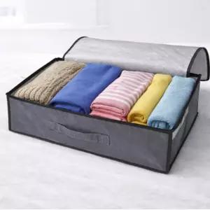 부직포 이불 옷 의류 대형 수납함 정리함 보관함 가방 수납박스 40L