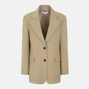 나이스클랍 싱글 중기장 자켓  A242PWJ305