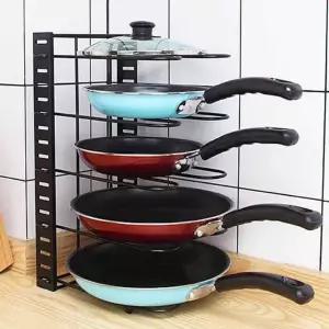 주방정리선반 프라이팬 정리대 하부장수납