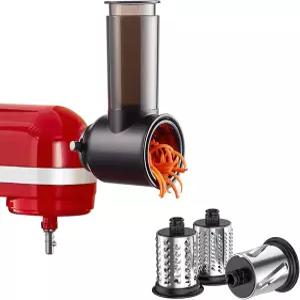 키친에이드 스탠드 믹서 치즈 강판 부착물 주방에이드용 슬라이서 액세서리 이노문 3개의 블레이드가 있는