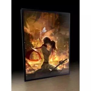 보석십자수 빛나는 황금빛 돈들어오는 재물 50x90 도안 특대형 세로형 백마