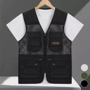 메쉬 멀티포켓 여성패션베스트 여자조끼 여성조끼 여성베스트 아웃도어
