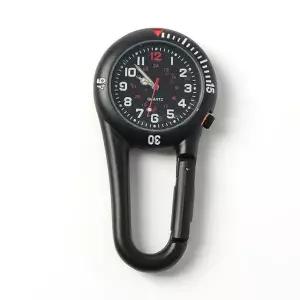 등산용 시계 스포츠 캠핑용 야광 야외 활동 시계 낚시 카라비너 컴팩트 나침반 다용도 휴대용 아연 벨트