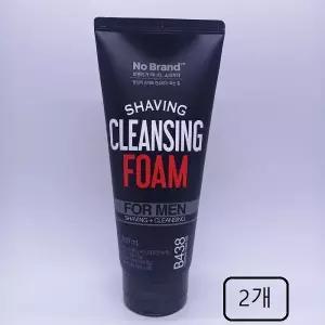 노브랜드 쉐이빙 & 클렌징폼 200ml x 2개