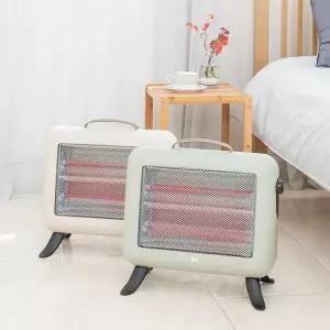 2단 비스카 가정용 전기 난로 (색상랜 )