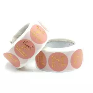 선물 및 답례품 포장용 감사문구 스티커 돌잔치