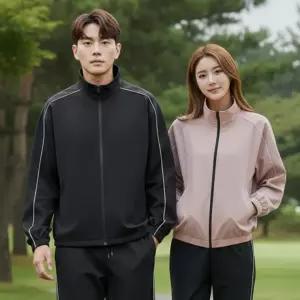 커플 남자 여자 아노락 트레이닝세트 바람막이 셋업 운동복 러닝복 헬스복 밴딩 트랙 팬츠
