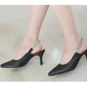 a0857 여성정장샌들 슬링백힐 여름정장구두 7cm힐굽 tCe9+6uvr