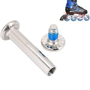 MOUMOUTEN 10Pcs 스케이트 교체용 나사, 휠 보이 샤프트용 인라인 액슬 하드웨어 교체, 키트 수리 교체(Inseam36mm)