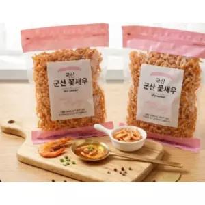 국산 군산 꽃새우 건새우 두절새우 180g 2개 총 360g 자연산 육수용 볶음용