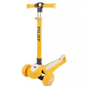 아동킥보드 어린이용 아동용 저중심 유아 킥보드 발광 높이 조절 브레이크 자가발전 접이식 입문용 미끄럼