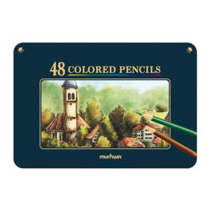 무료배송 문화 색연필 48색/목색연필/색연필/수채색연필/오일색연필/문화연필/미술용/전문가용