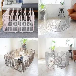 펫토리아 한칸뚝딱 강아지 울타리 철장 애견 안전문 펜스