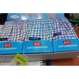 6 장 BYC 바이오60수 박서 세오박서 복불복 갱수네   남성  사각 팬티 고급  95 100 105 110 115 120 빅사이즈