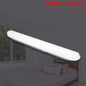 금호전기 번개표 샤크 LED 일자등 30W FPL36W 2등용 등기구 교체