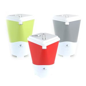 다채움 포켓형 압축 휴지통/쓰레기통/속통포함/청소