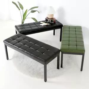 피아노 2인용 스툴 인테리어 카페 식당 식탁 보조 긴 장 벤치 의자