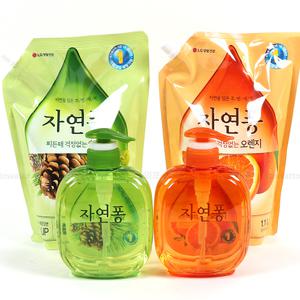 자연퐁 솔잎 오렌지 주방세제 설거지 퐁퐁 리필