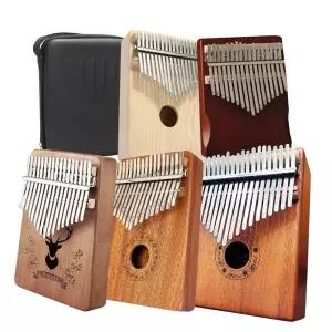 나만의 엄지손가락피아노 칼림바 10음계 17음계 마호가니 조율완료