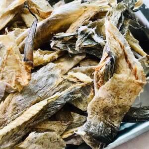 [유쾌상회] 잘마른 황태 껍질 500g 명태 북어 껍데기