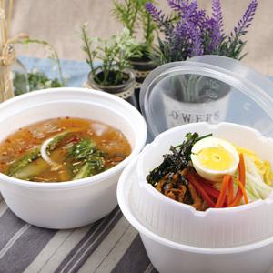 포장용기 HB-750(리드) 360개/배달용/국용기/떡볶이/순대/어묵/테이크아웃용기