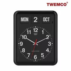 트웸코 BQ-12A (블랙) 퍼페추얼 캘린더 플립 벽시계