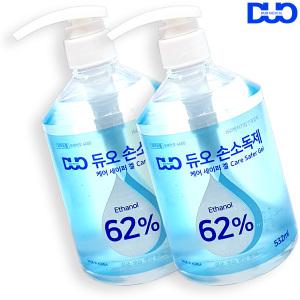 듀오 손소독제 532ml (2개) 새니타이저 겔 식약처 허가