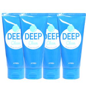 어퓨 딥 클린 폼 클렌저 130ml x 4개