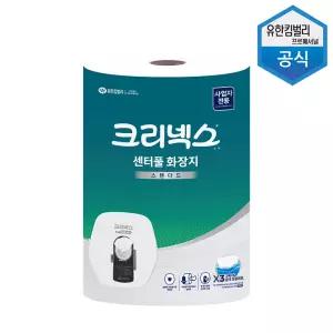 4534661 크리넥스 센터풀 스탠다드 1000 물풀림 화장지 3롤 유한킴벌리