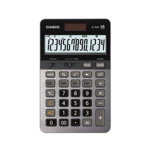 카시오)계산기(JS-40B/40TS/실버/14자리)