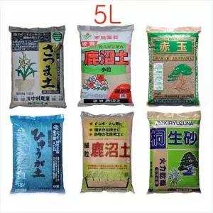 소포장 난석 모음 5L(지퍼백) 휴가토 적옥토 녹소토 동생사 배양토 화분용토