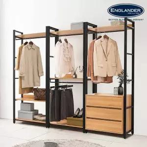[수도권무료배송/설치서비스]NEW 브루클린 드레스룸 행거 2400세트