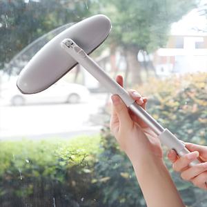 클린업 방충망 청소 브러쉬 화이트 높이 각도 조절 세척 가능 밀대