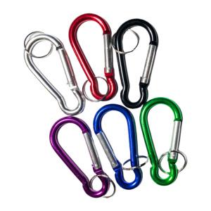 8자형 카라비너 캠핑고리 등산고리 키링