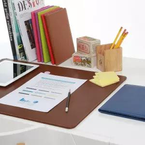 아트박스/아인텍 고급가죽 데스크매트