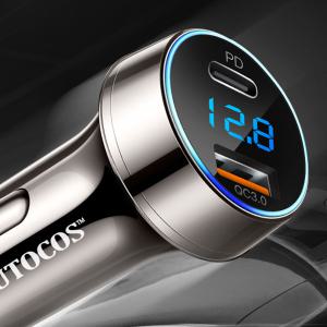 USB 차량용 볼트게이지 PD 충전기 시거잭 고속충전