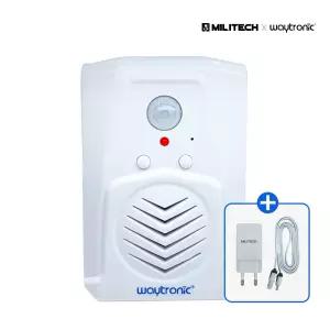 밀리텍 무선 차임벨 문열림 도어 동작 적외선 감지기 경보기 음성 안내기 센서벨
