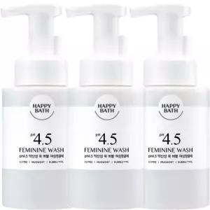 해피바스 PH4.5 약산성 쑥 버블 여성청결제 250g 3개/아이와 함께 저자극