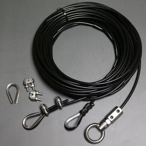 고밀도 우레탄와이어 헬스 와이어 케이블 헬스기구 웨이트기구 렛풀다운 케이블크로스 듀얼풀리 수리 자작